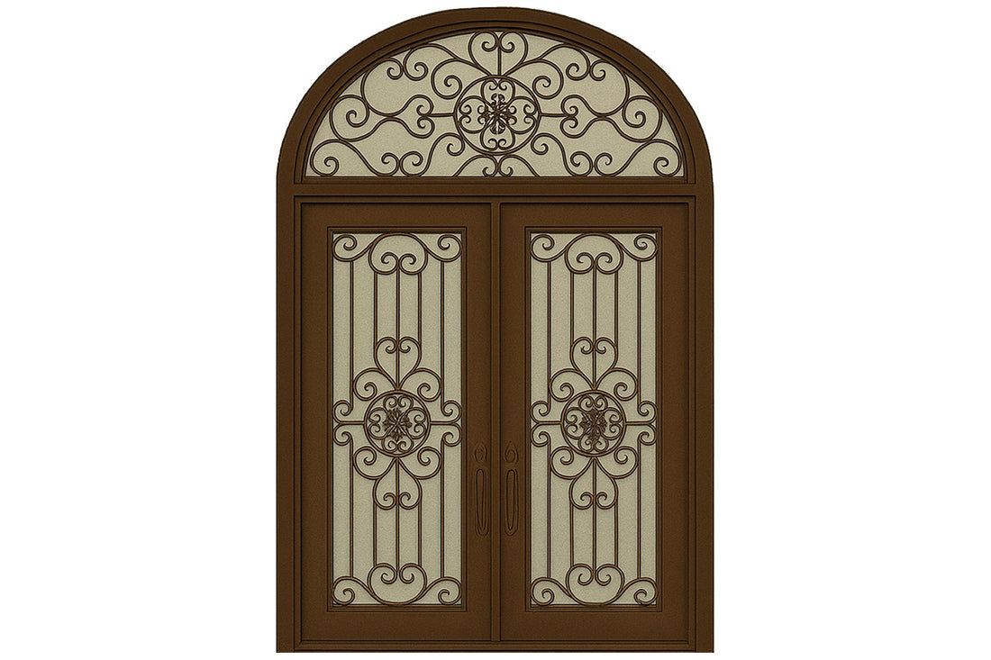 Royal 157 Wrought Iron Custom Exterior Door by Nova