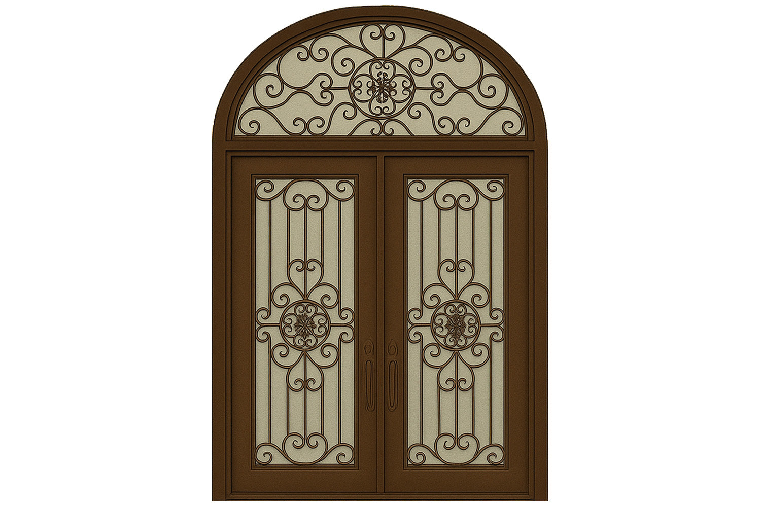 Royal 157 Wrought Iron Custom Exterior Door by Nova