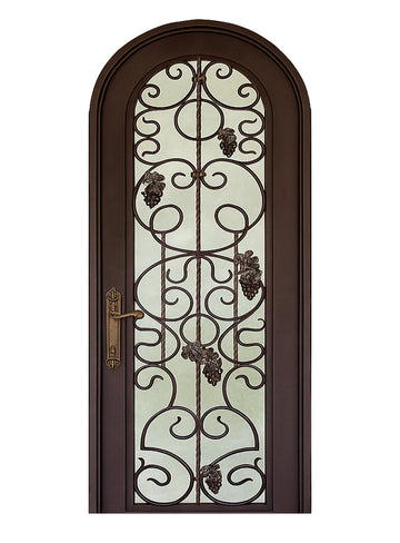 Royal 158 Wrought Iron Custom Exterior Door by Nova