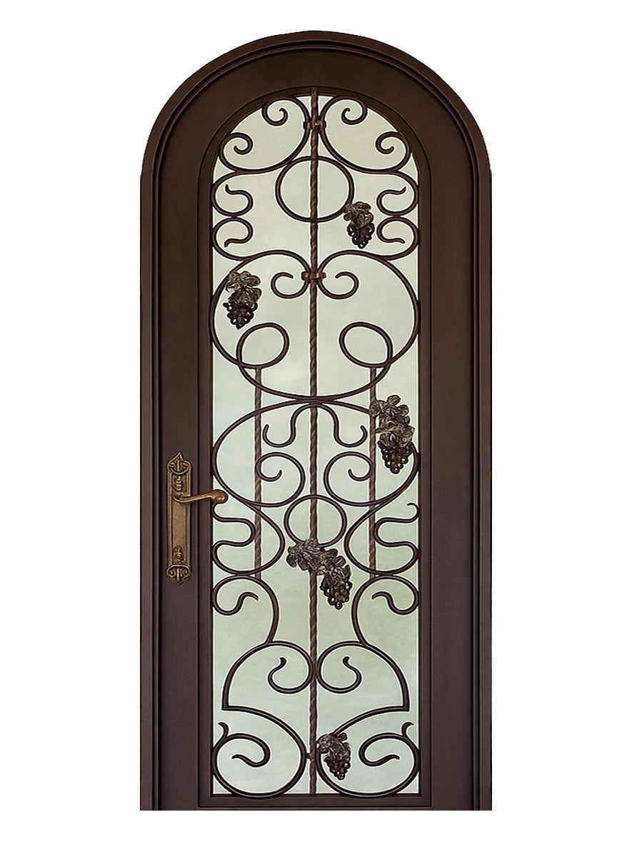 Royal 158 Wrought Iron Custom Exterior Door by Nova