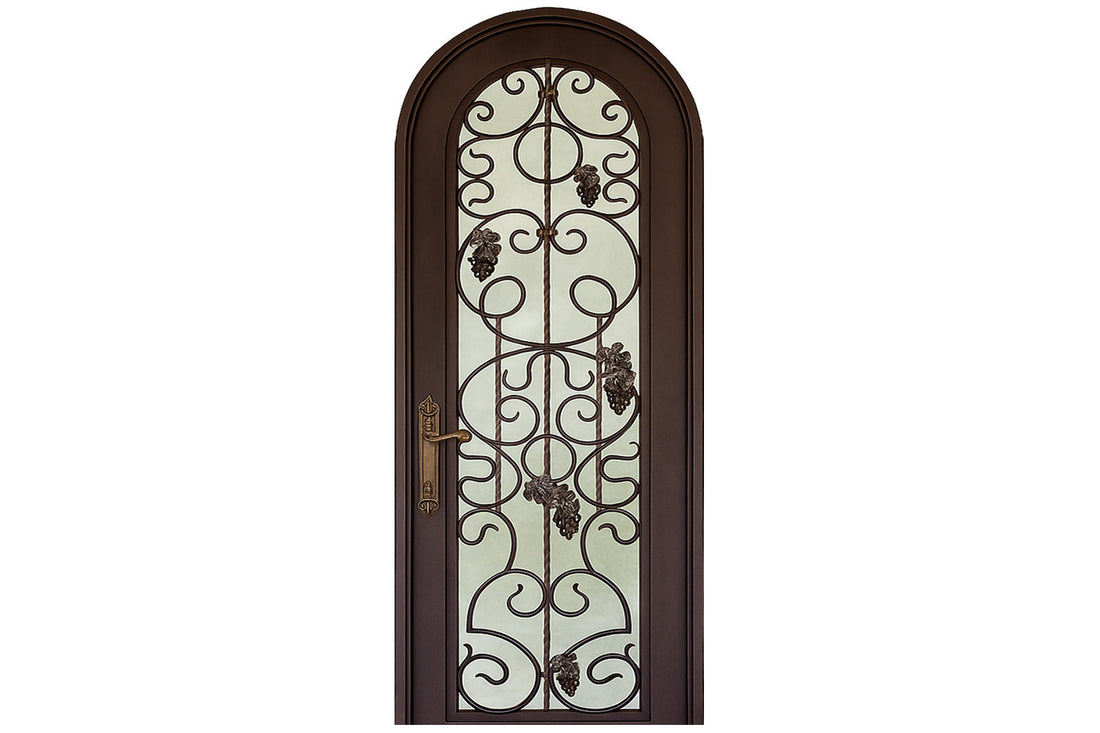 Royal 158 Wrought Iron Custom Exterior Door by Nova