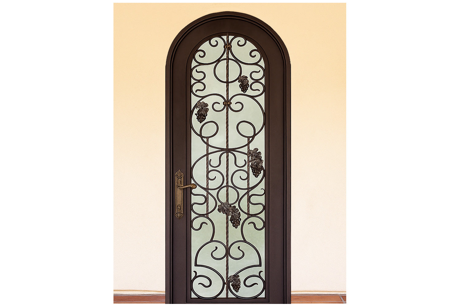 Royal 158 Wrought Iron Custom Exterior Door by Nova