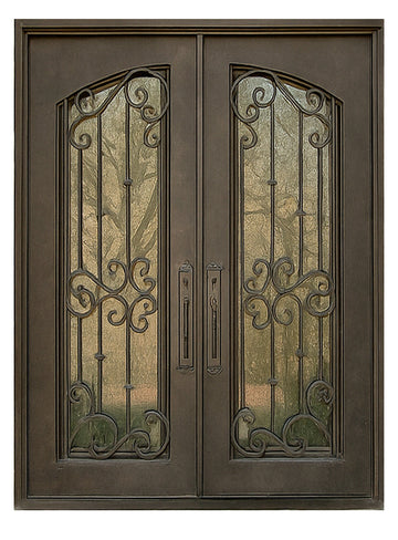 Royal 159 Wrought Iron Custom Exterior Door by Nova