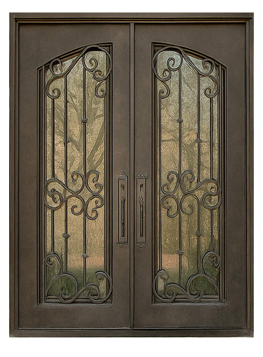 Royal 159 Wrought Iron Custom Exterior Door by Nova