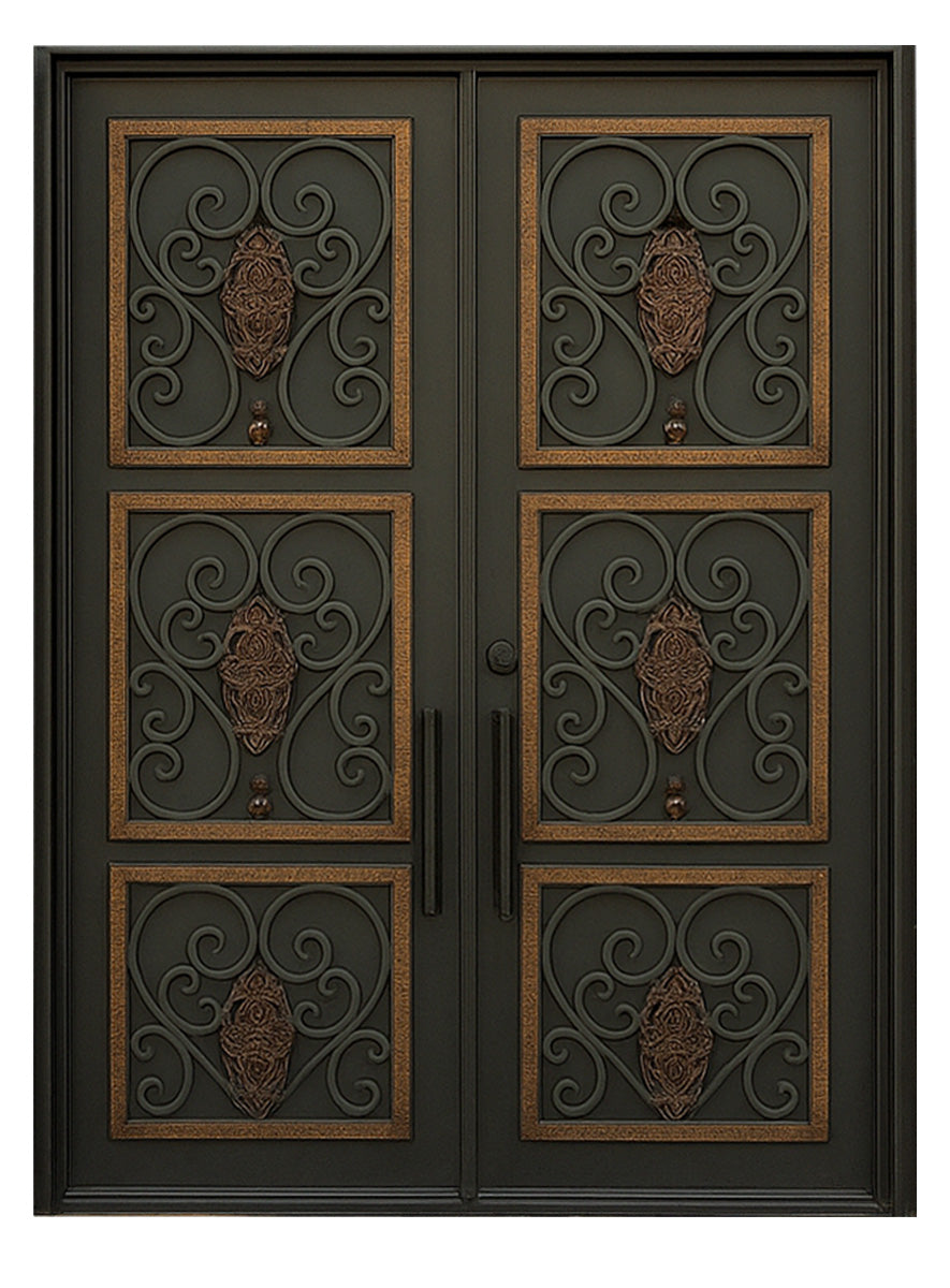 Royal 160 Wrought Iron Custom Exterior Door by Nova