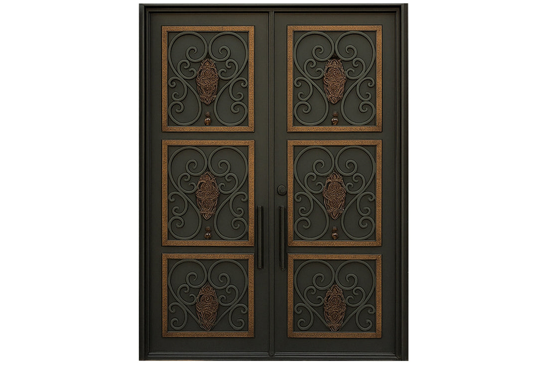 Royal 160 Wrought Iron Custom Exterior Door by Nova