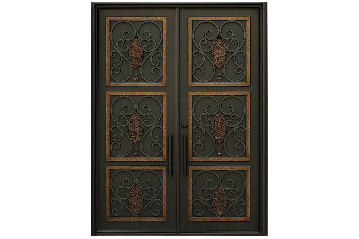 Royal 160 Wrought Iron Custom Exterior Door by Nova