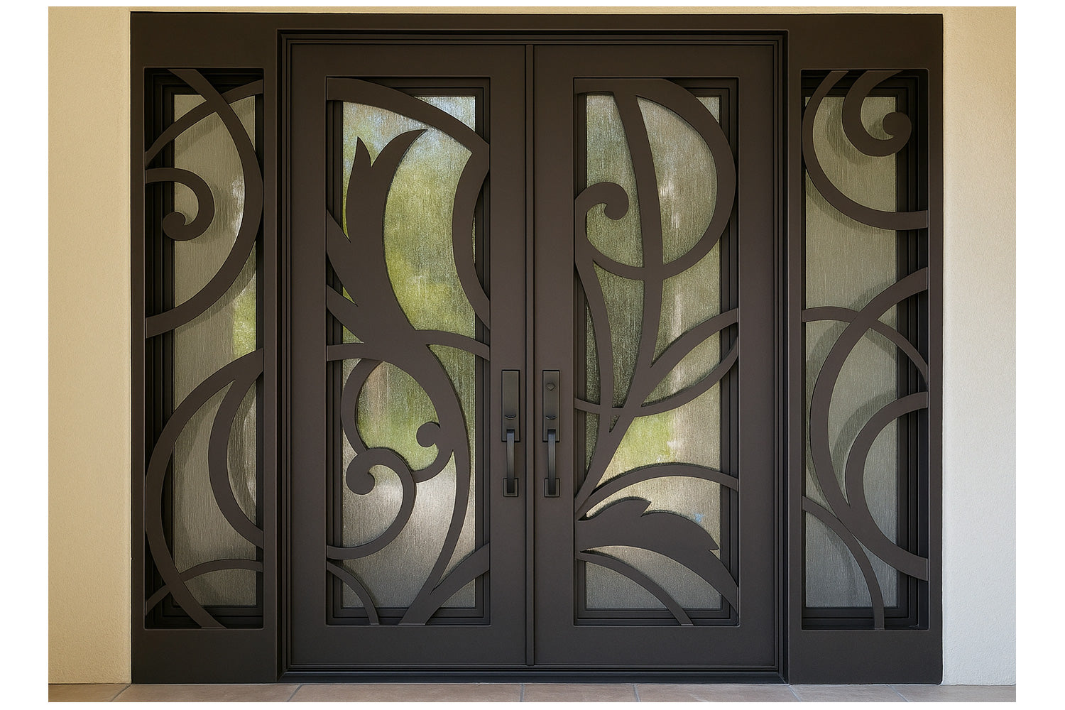 Royal 162 Wrought Iron Custom Exterior Door by Nova