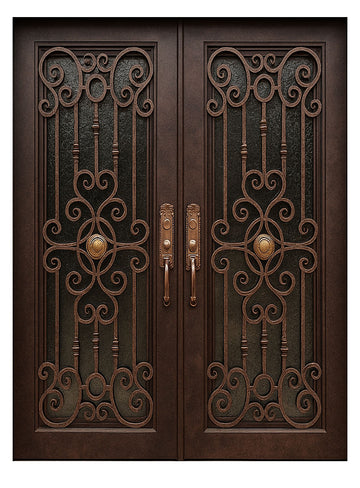 Royal 163 Wrought Iron Custom Exterior Door by Nova