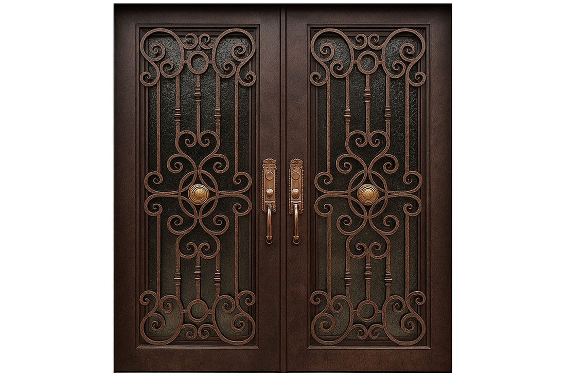 Royal 163 Wrought Iron Custom Exterior Door by Nova