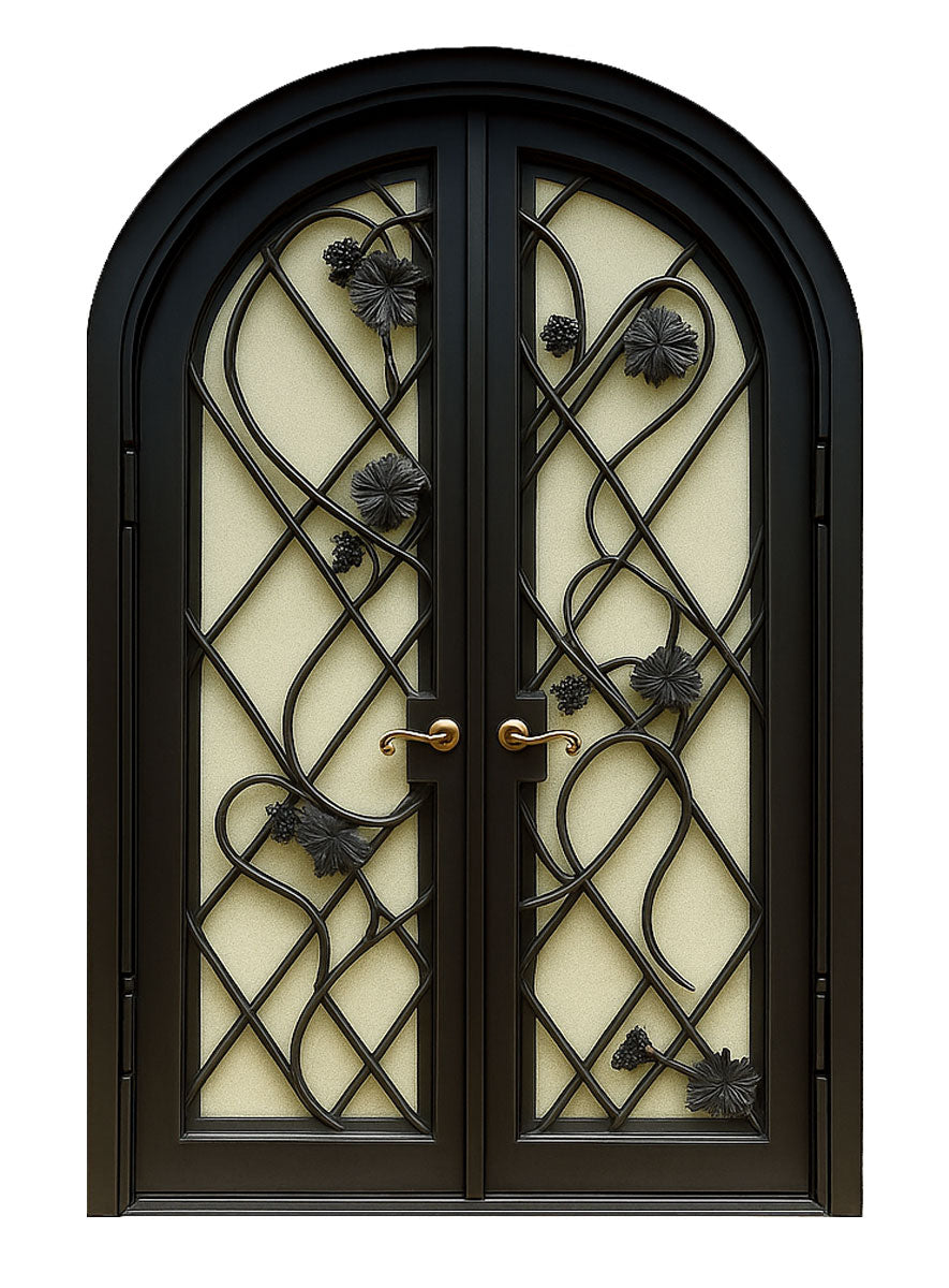 Royal 164 Wrought Iron Custom Exterior Door by Nova