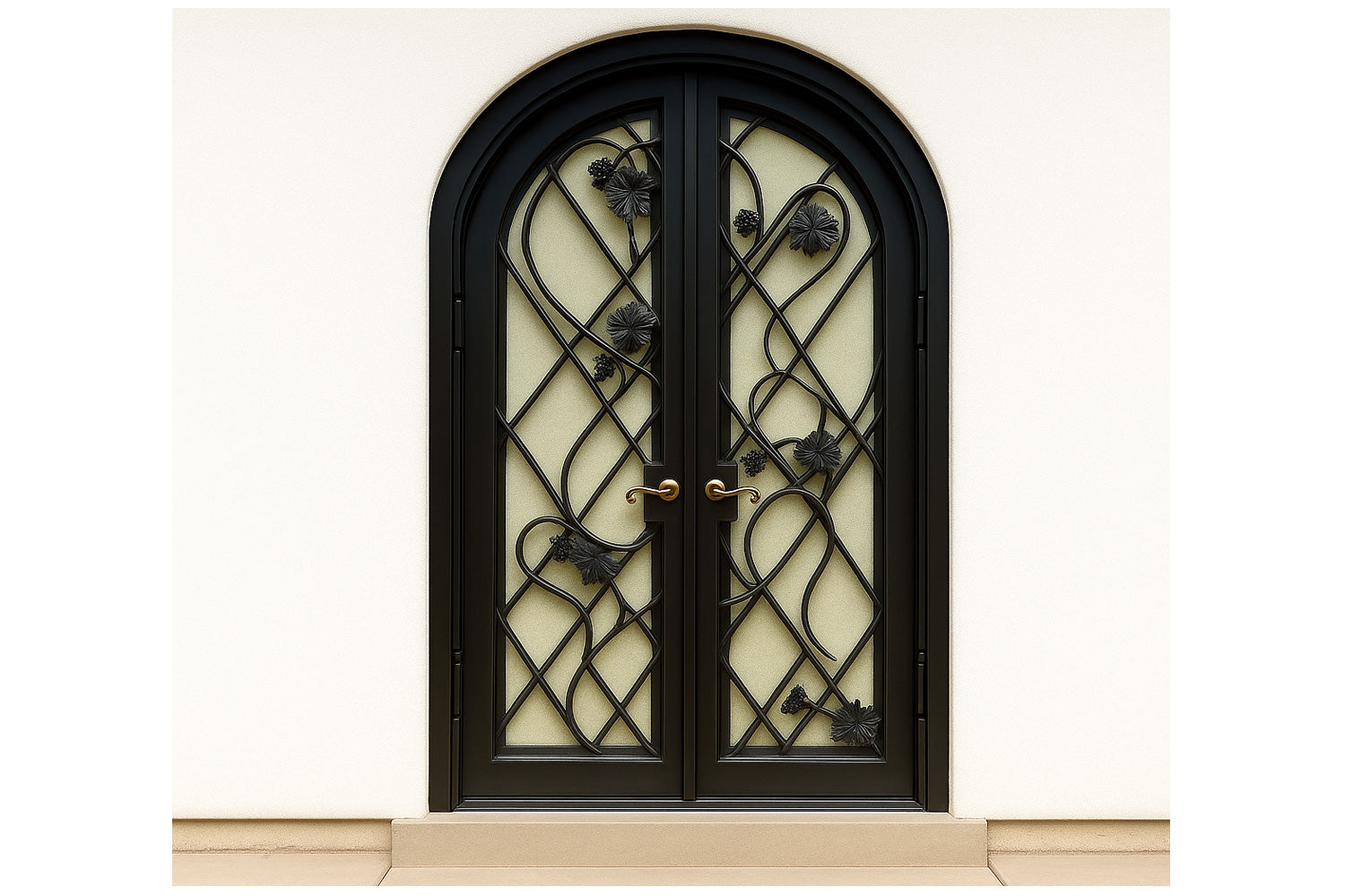 Royal 164 Wrought Iron Custom Exterior Door by Nova