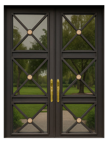Royal 165 Wrought Iron Custom Exterior Door by Nova