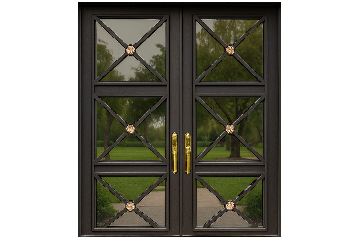 Royal 165 Wrought Iron Custom Exterior Door by Nova