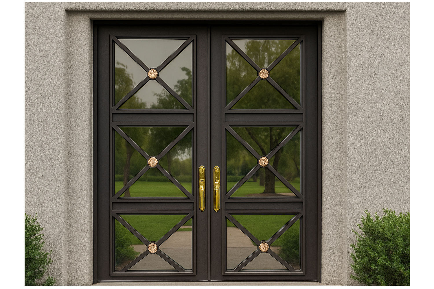Royal 165 Wrought Iron Custom Exterior Door by Nova