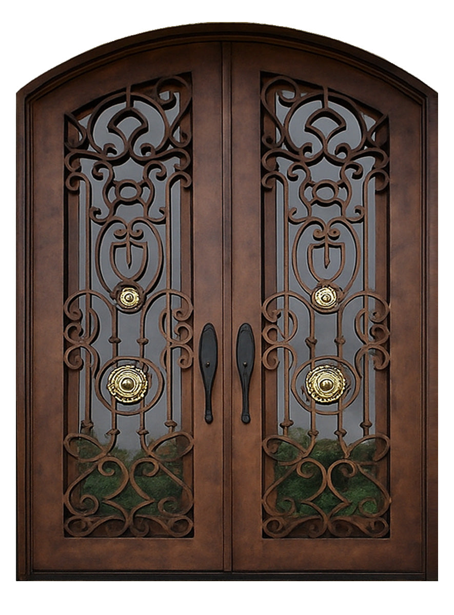 Royal 167 Wrought Iron Custom Exterior Door by Nova