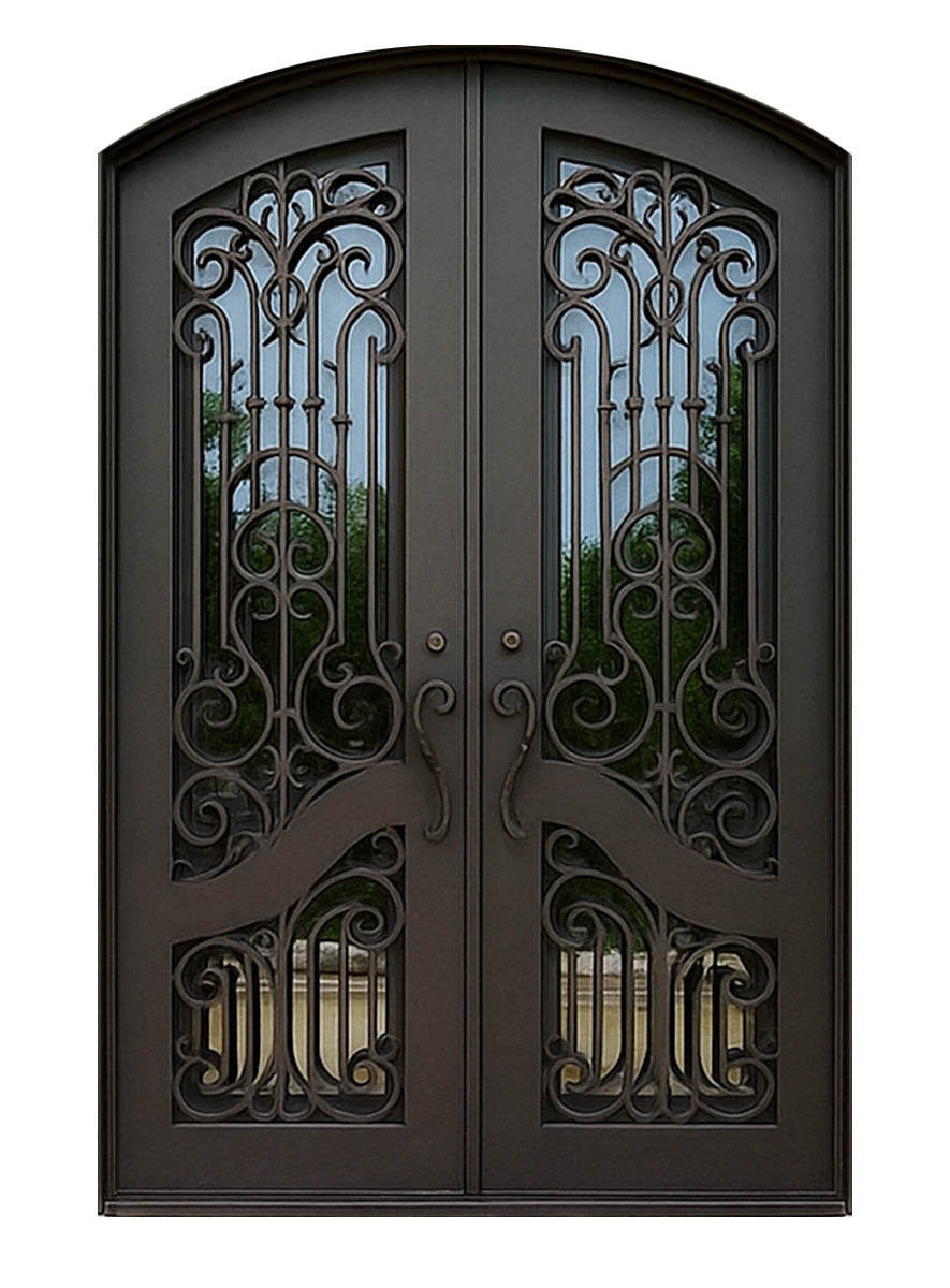 Royal 168 Wrought Iron Custom Exterior Door by Nova