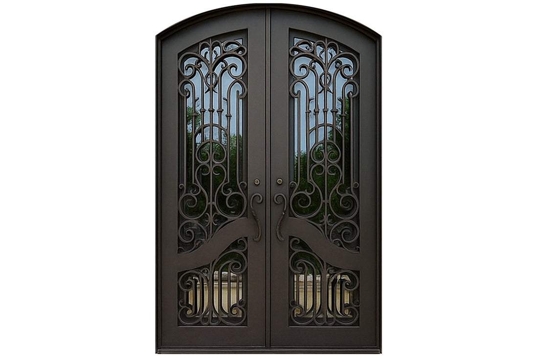 Royal 168 Wrought Iron Custom Exterior Door by Nova