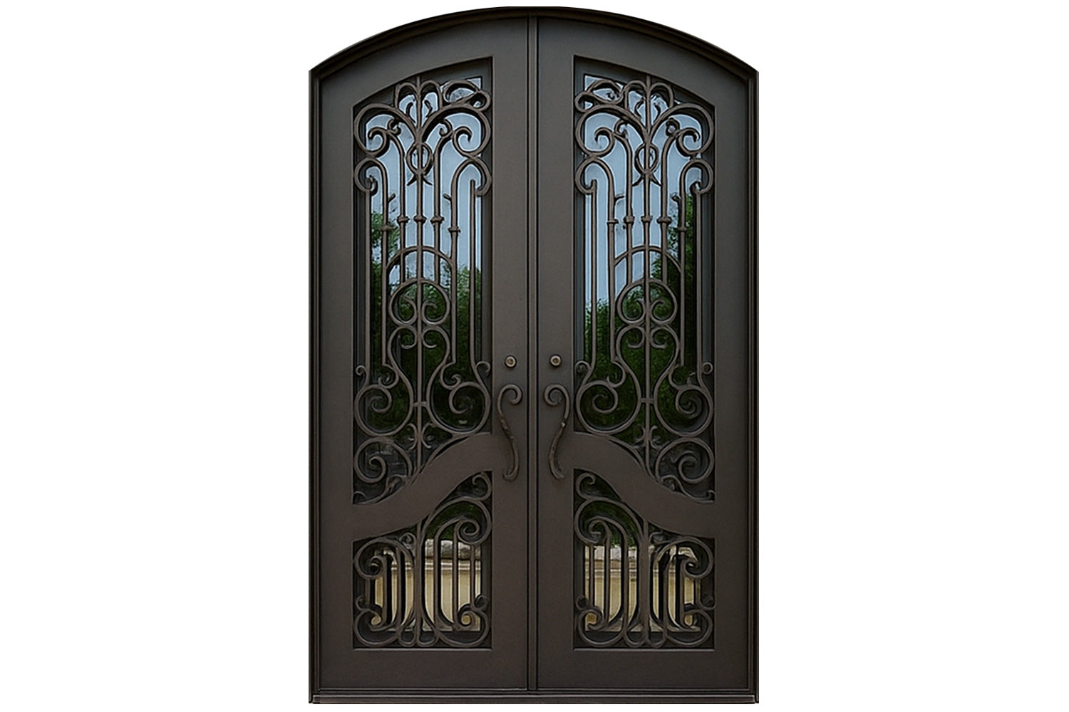 Royal 168 Wrought Iron Custom Exterior Door by Nova