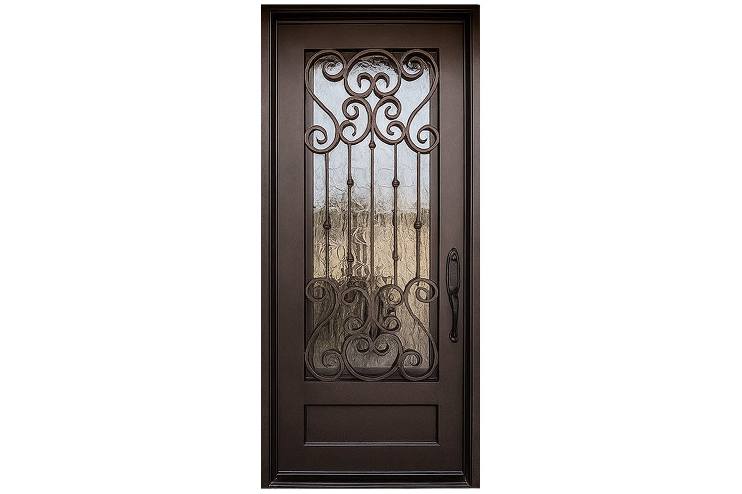 Royal 169 Wrought Iron Custom Exterior Door by Nova