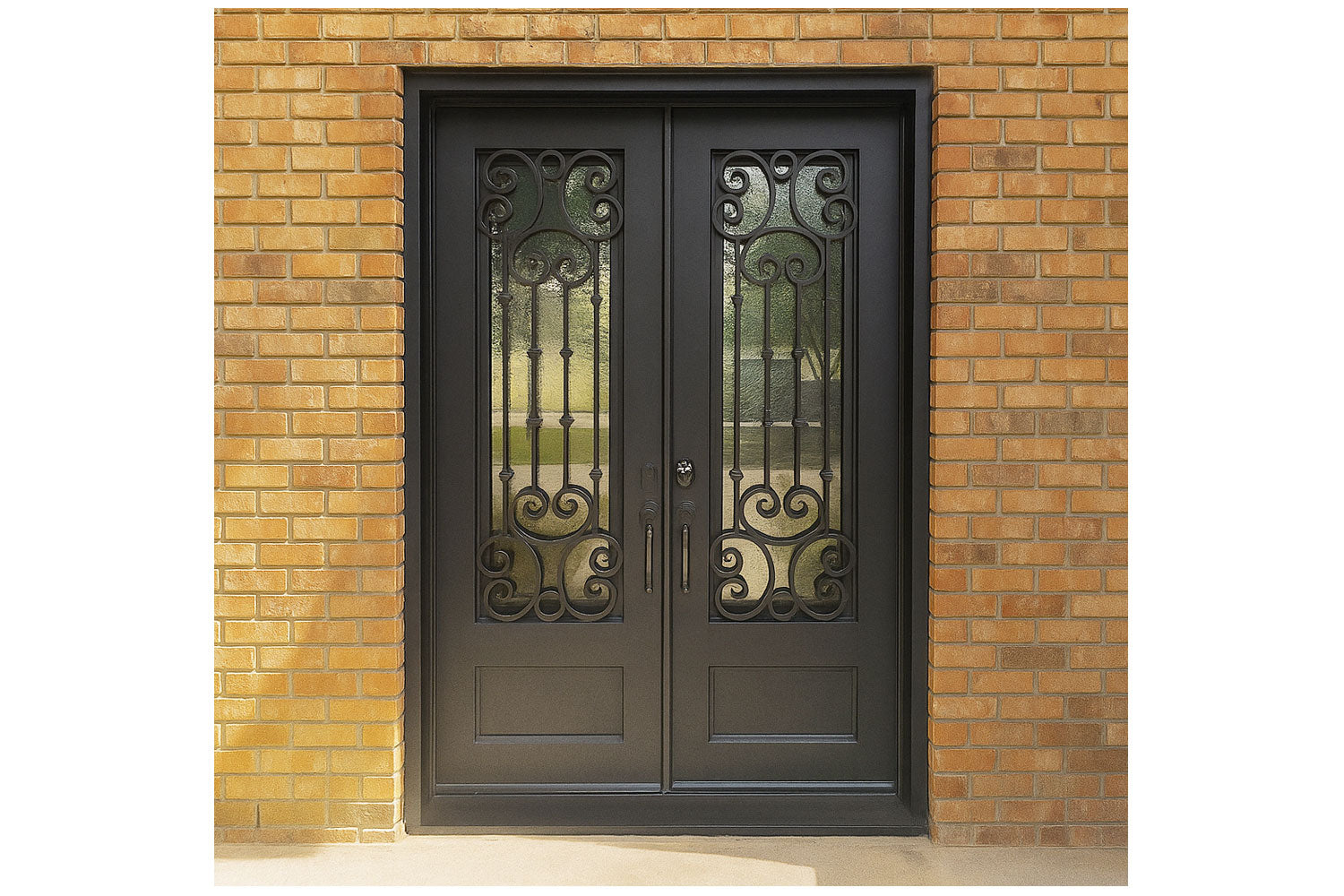 Royal 170 Wrought Iron Custom Exterior Door by Nova