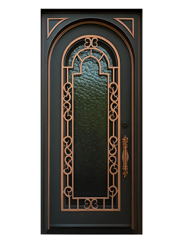 Royal 173 Wrought Iron Custom Exterior Door by Nova