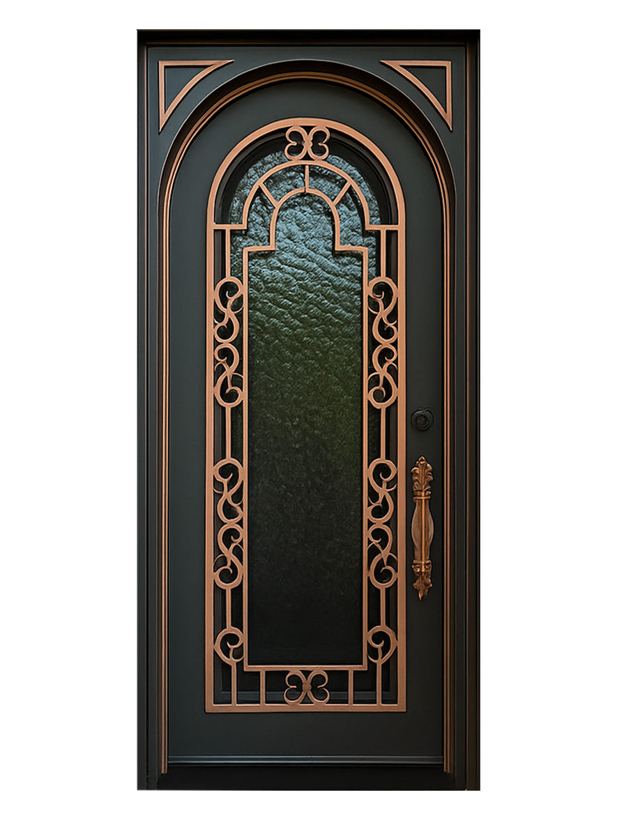 Royal 173 Wrought Iron Custom Exterior Door by Nova