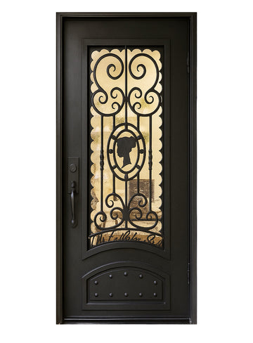 Royal 174 Wrought Iron Custom Exterior Door by Nova