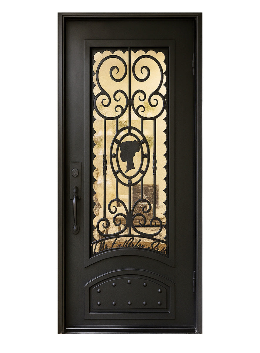 Royal 174 Wrought Iron Custom Exterior Door by Nova