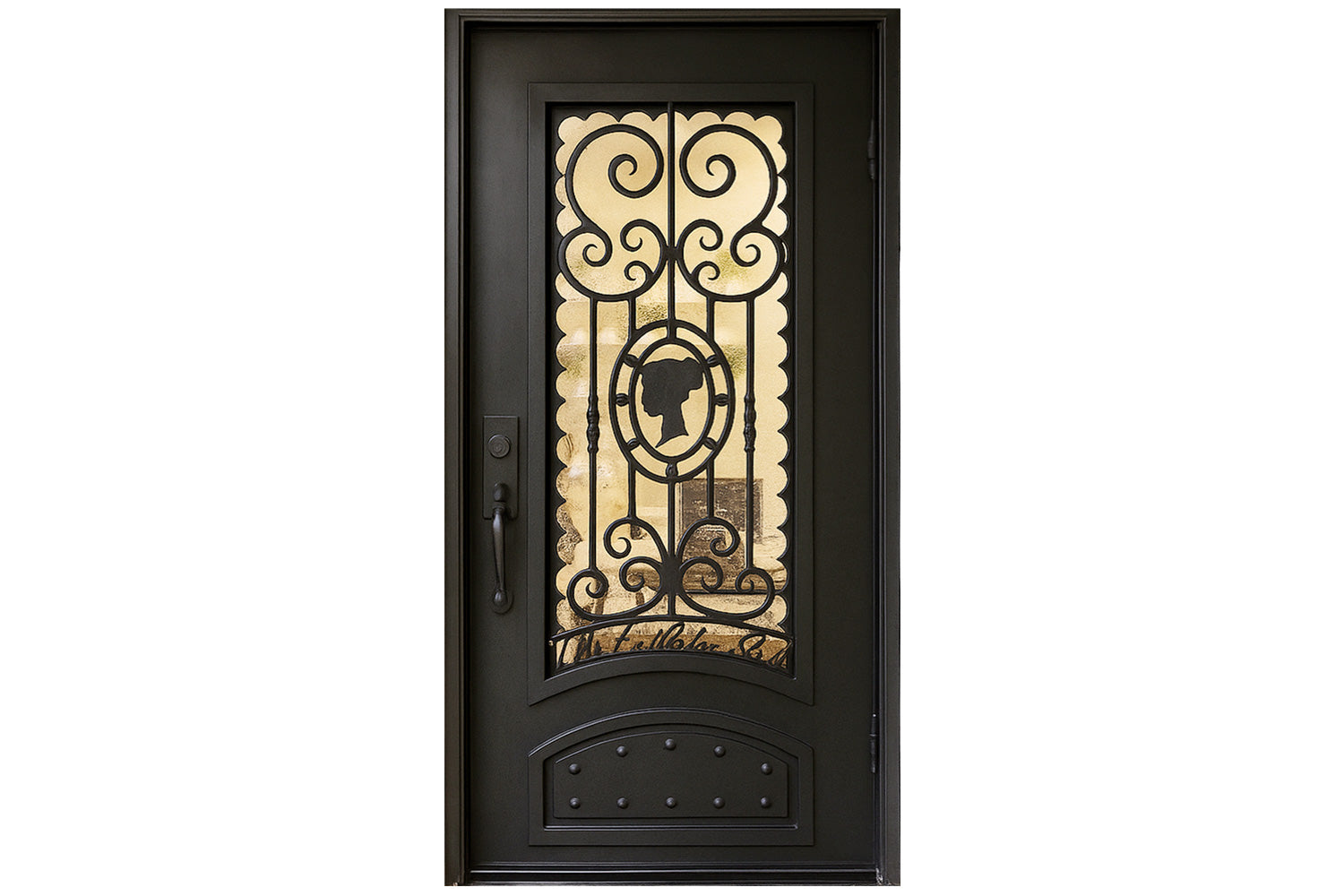 Royal 174 Wrought Iron Custom Exterior Door by Nova