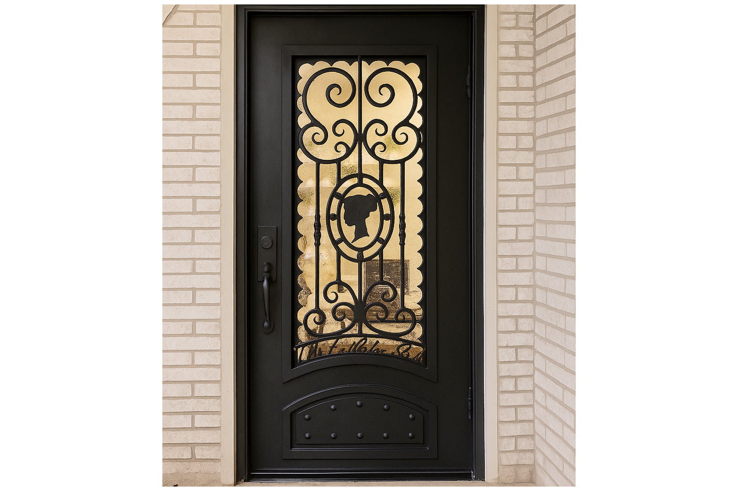 Royal 174 Wrought Iron Custom Exterior Door by Nova
