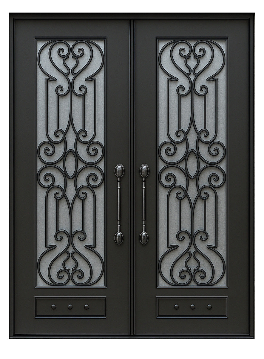 Royal 175 Wrought Iron Custom Exterior Door by Nova