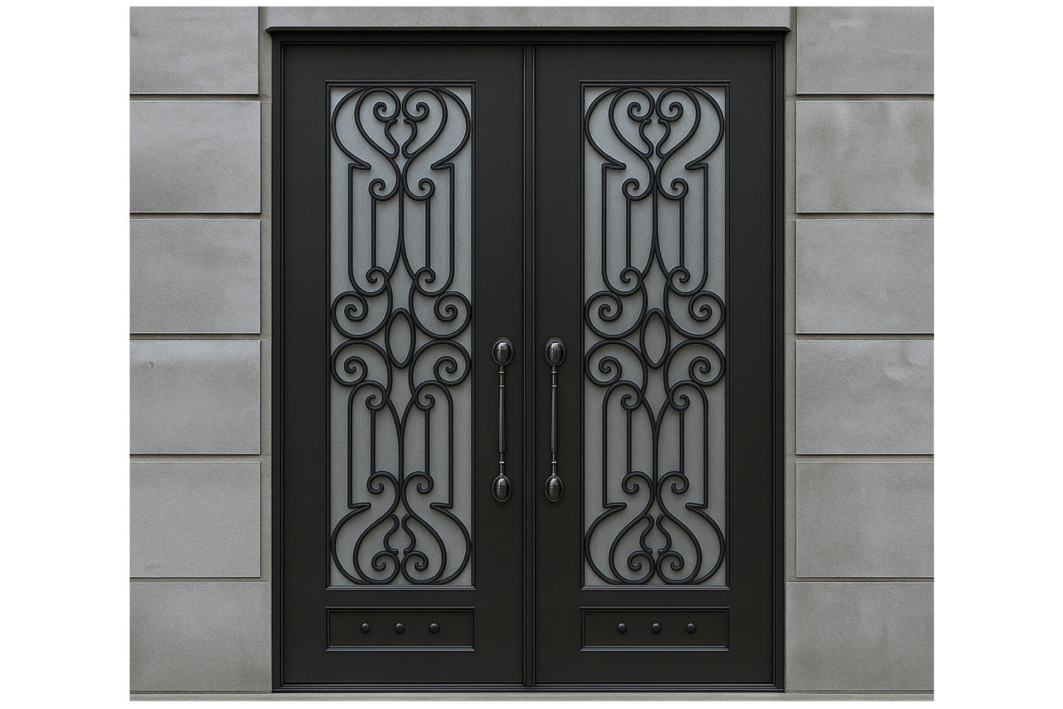 Royal 175 Wrought Iron Custom Exterior Door by Nova