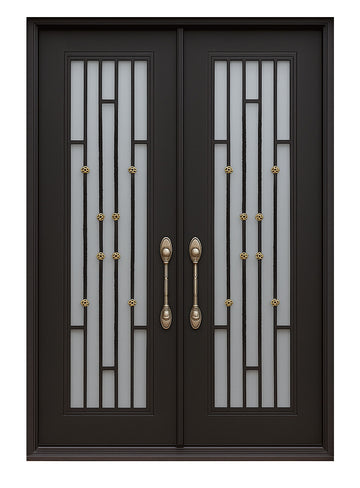 Royal 176 Wrought Iron Custom Exterior Door by Nova