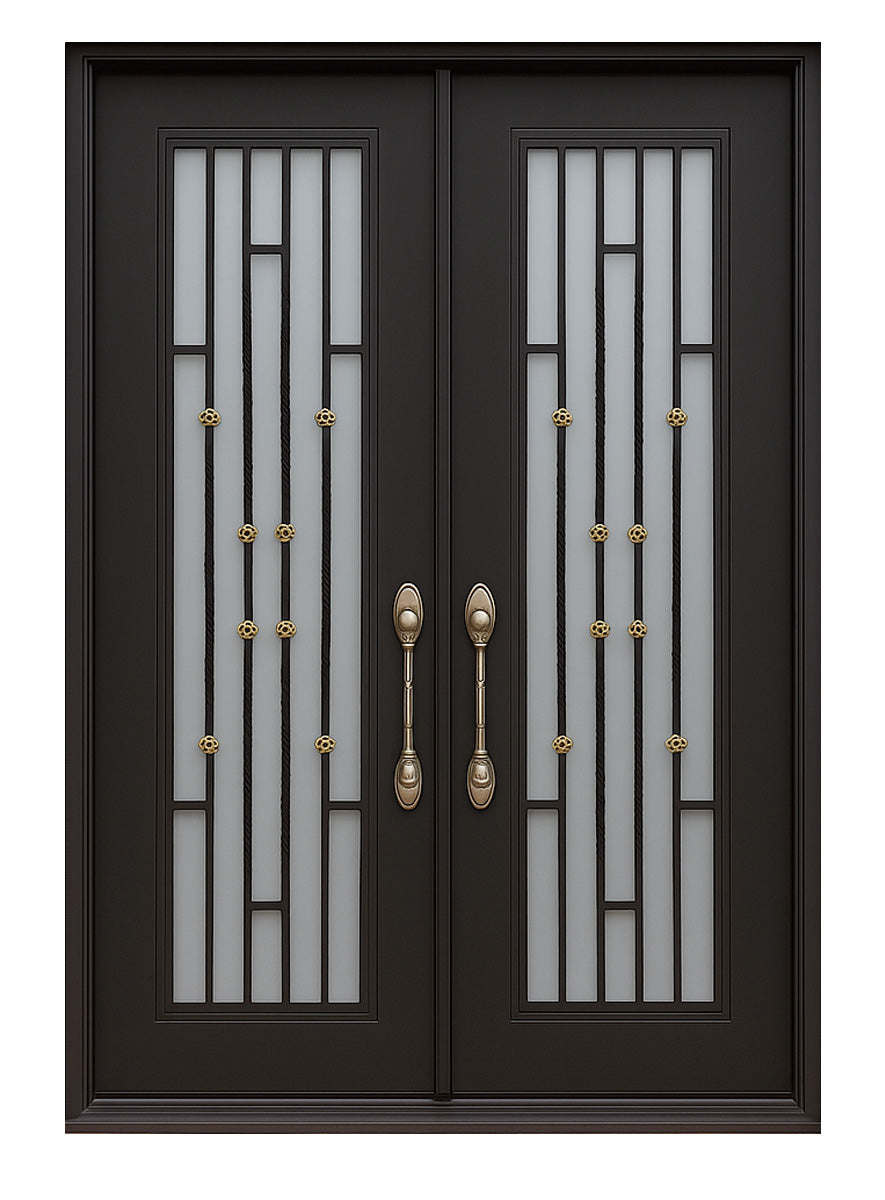 Royal 176 Wrought Iron Custom Exterior Door by Nova