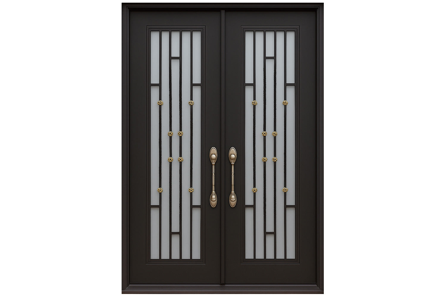 Royal 176 Wrought Iron Custom Exterior Door by Nova