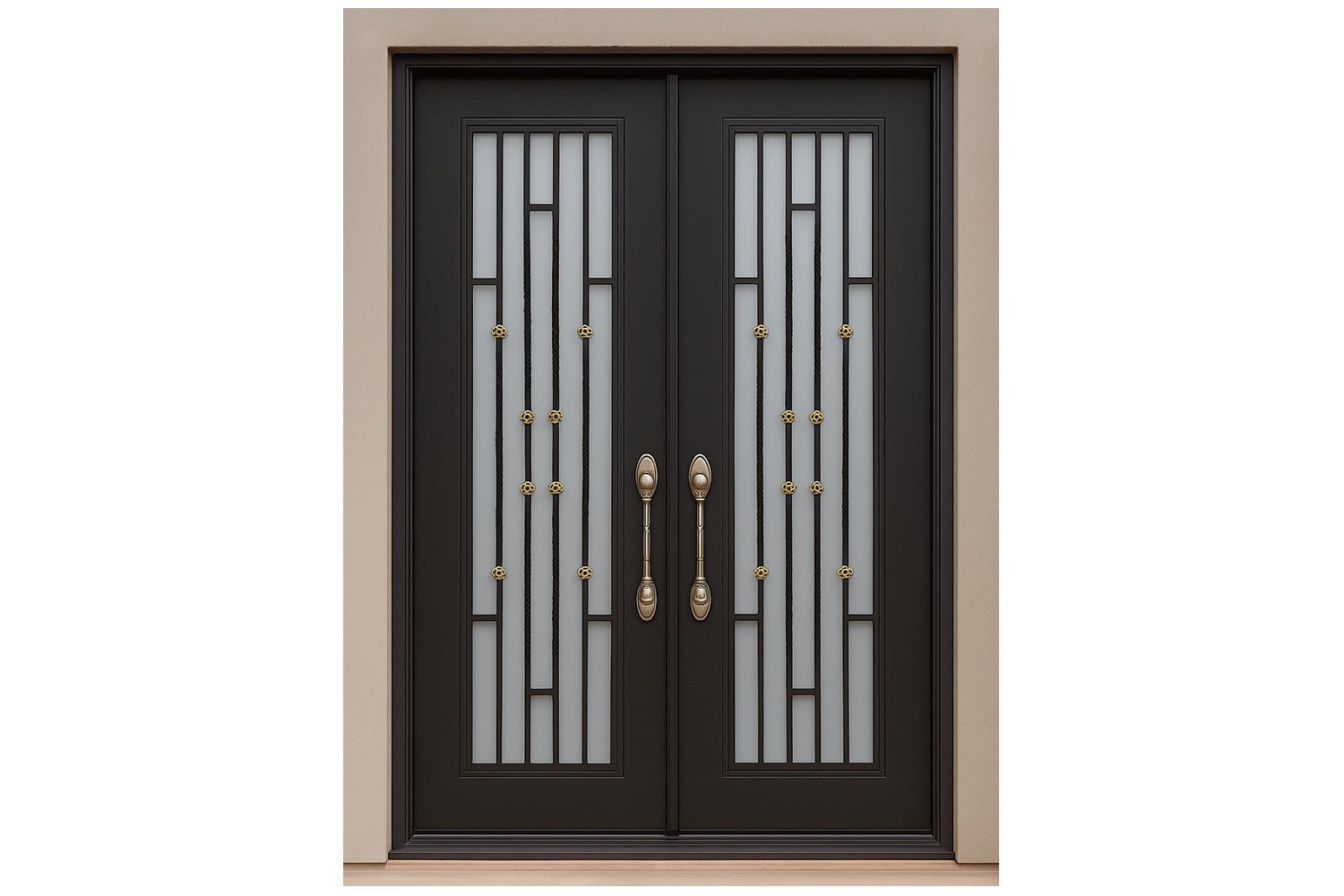 Royal 176 Wrought Iron Custom Exterior Door by Nova