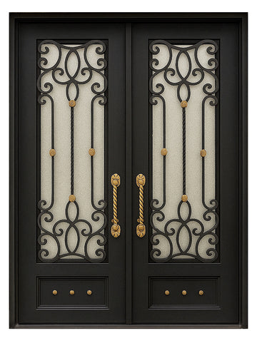 Royal 177 Wrought Iron Custom Exterior Door by Nova