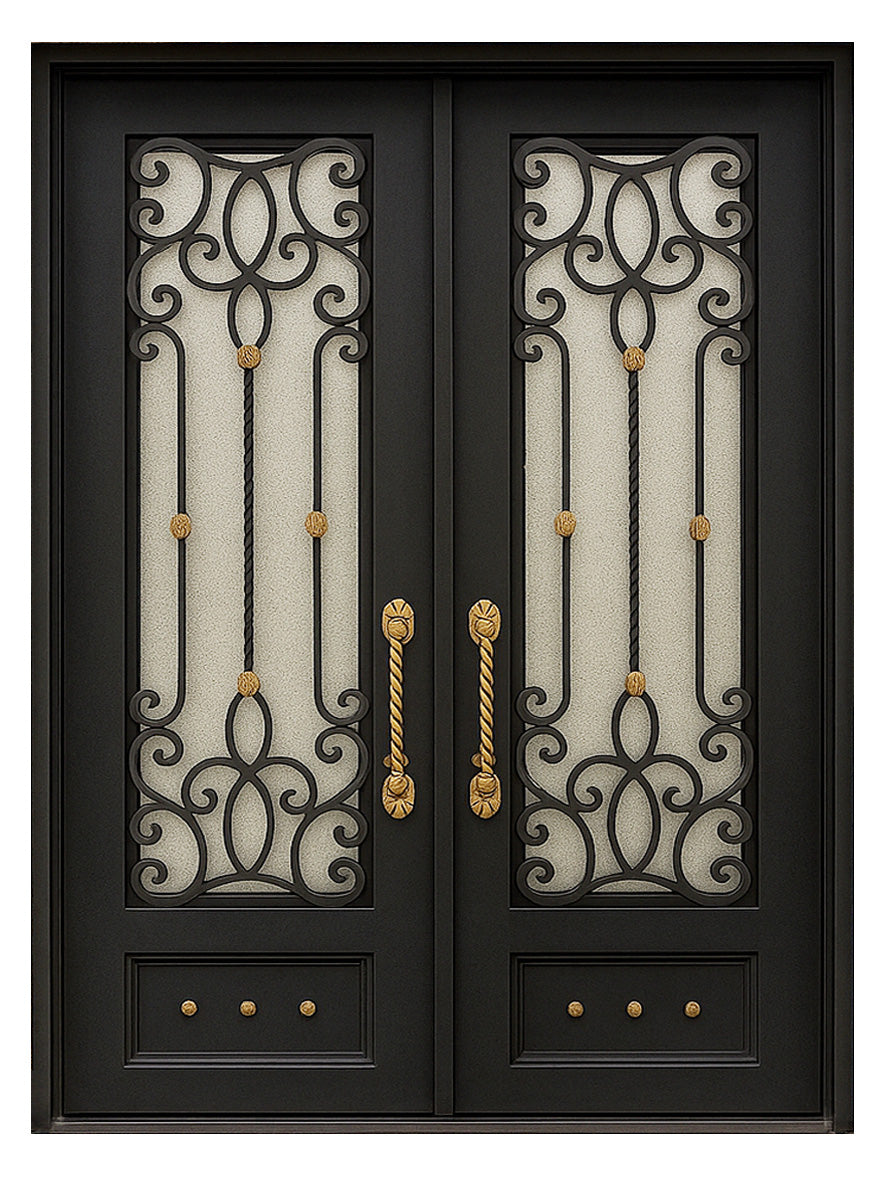Royal 177 Wrought Iron Custom Exterior Door by Nova