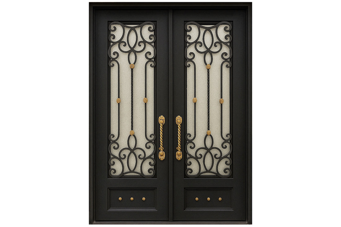 Royal 177 Wrought Iron Custom Exterior Door by Nova