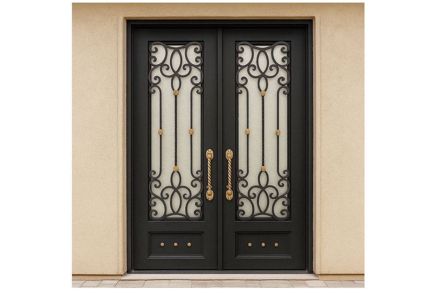 Royal 177 Wrought Iron Custom Exterior Door by Nova