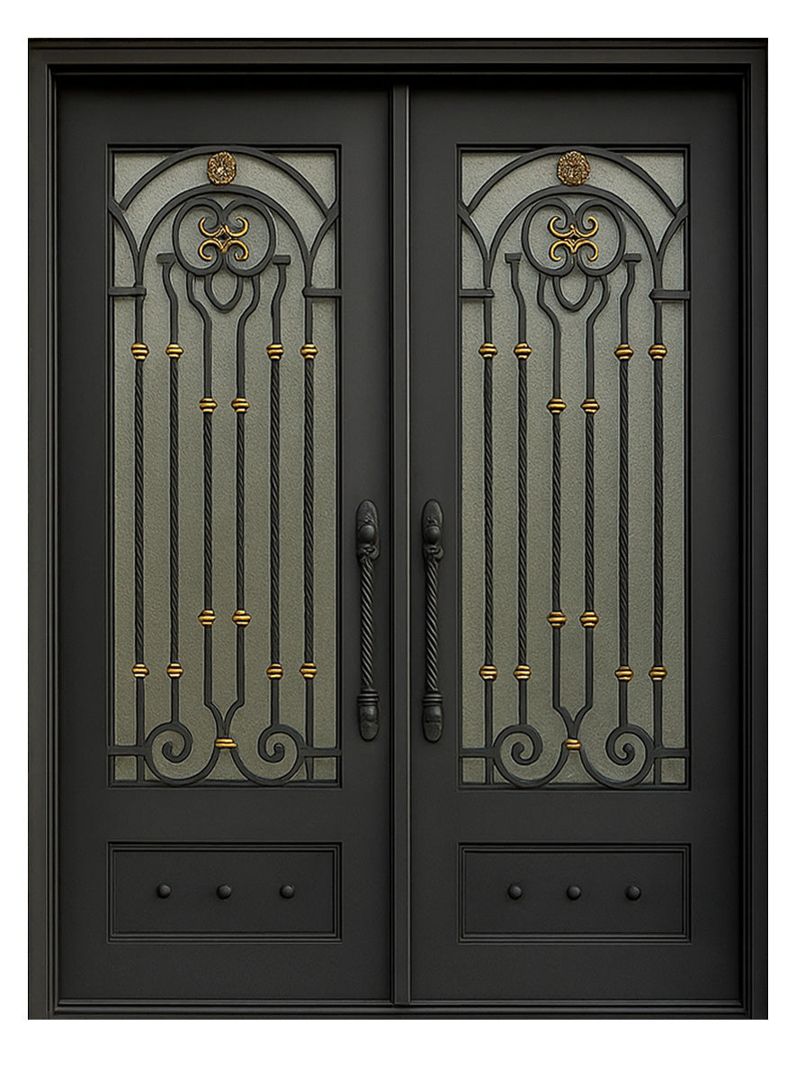 Royal 178 Wrought Iron Custom Exterior Door by Nova
