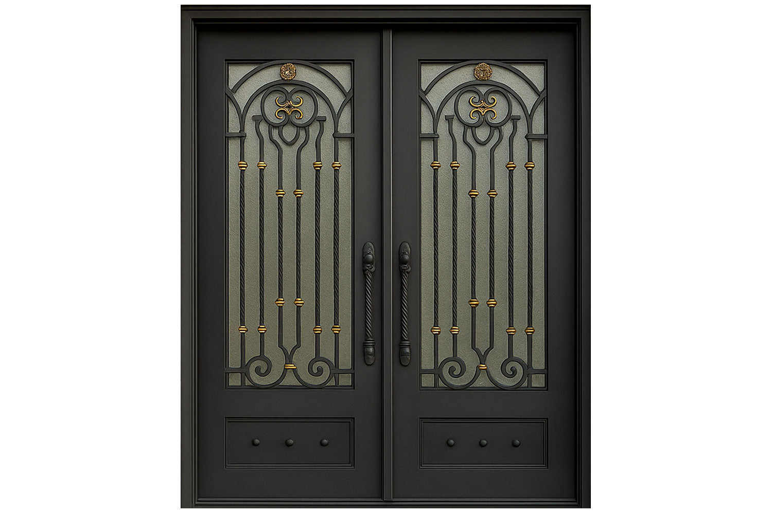 Royal 178 Wrought Iron Custom Exterior Door by Nova