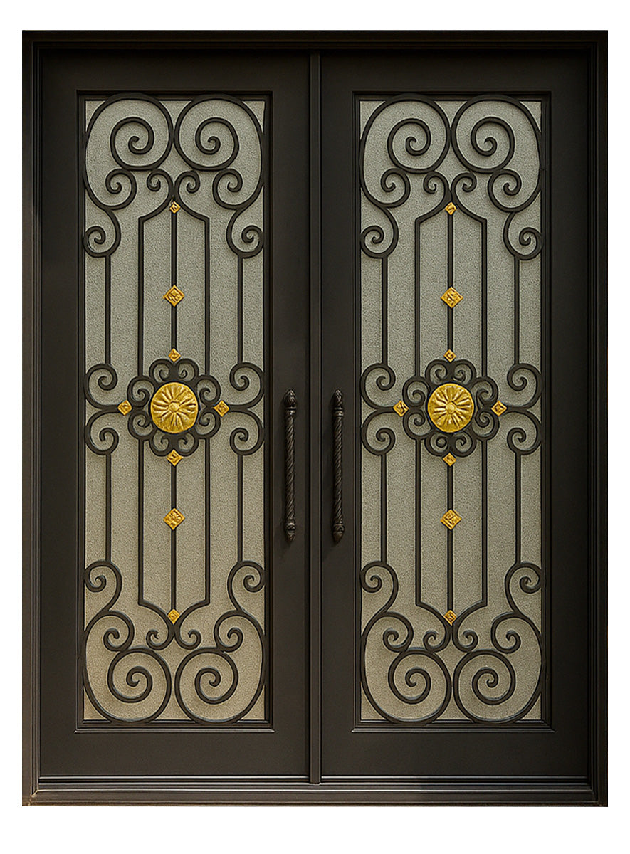 Royal 179 Wrought Iron Custom Exterior Door by Nova