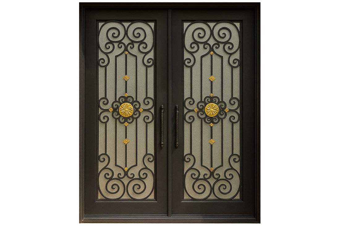 Royal 179 Wrought Iron Custom Exterior Door by Nova