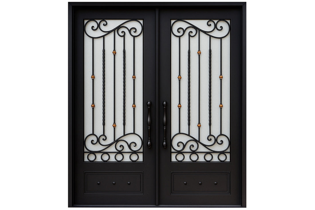 Royal 180 Wrought Iron Custom Exterior Door by Nova