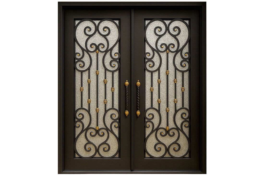 Royal 181 Wrought Iron Custom Exterior Door by Nova