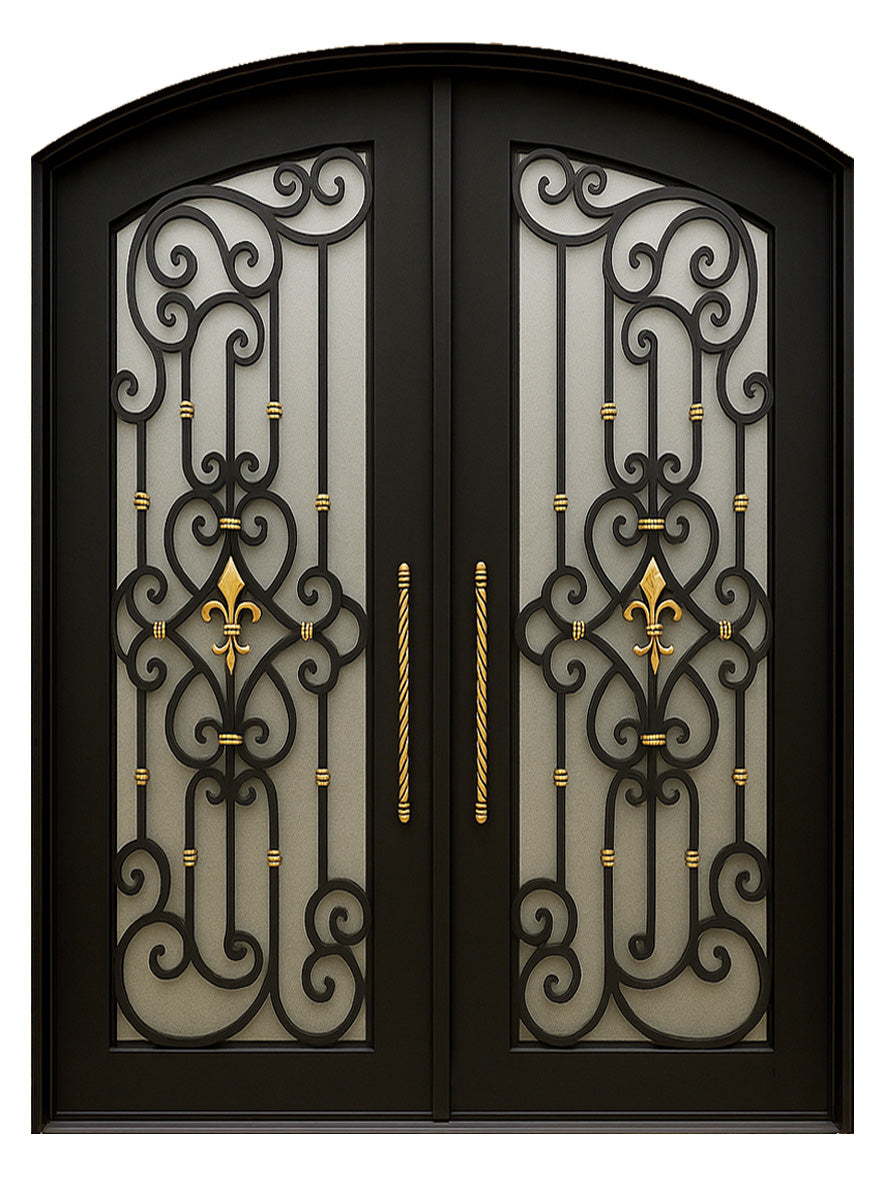 Royal 182 Wrought Iron Custom Exterior Door by Nova