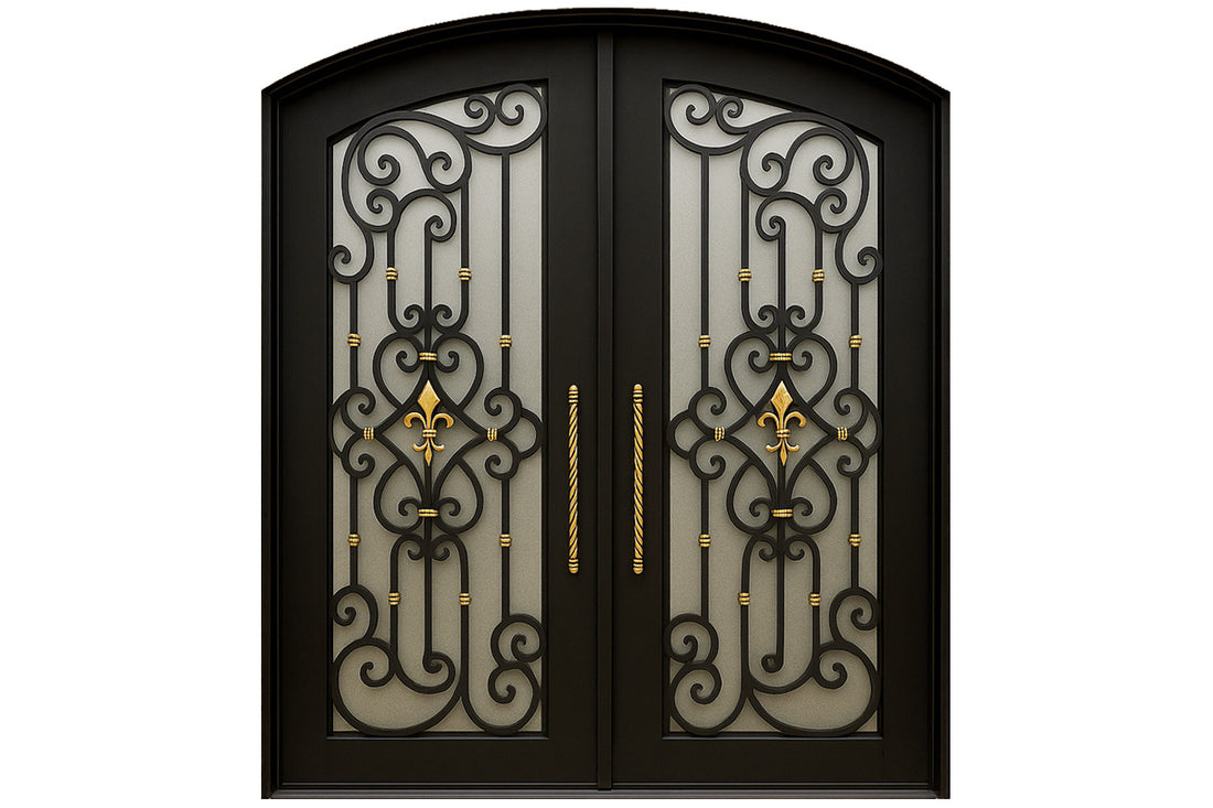 Royal 182 Wrought Iron Custom Exterior Door by Nova