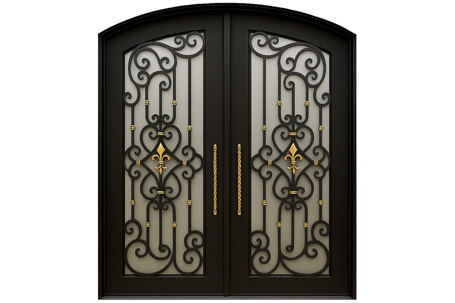 Royal 182 Wrought Iron Custom Exterior Door by Nova